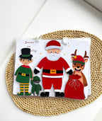 Ziemassvētku lipekļu grāmatiņa