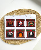 Ziemassvētku lipekļu grāmatiņa