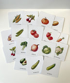 Augļu un dārzeņu kartītes